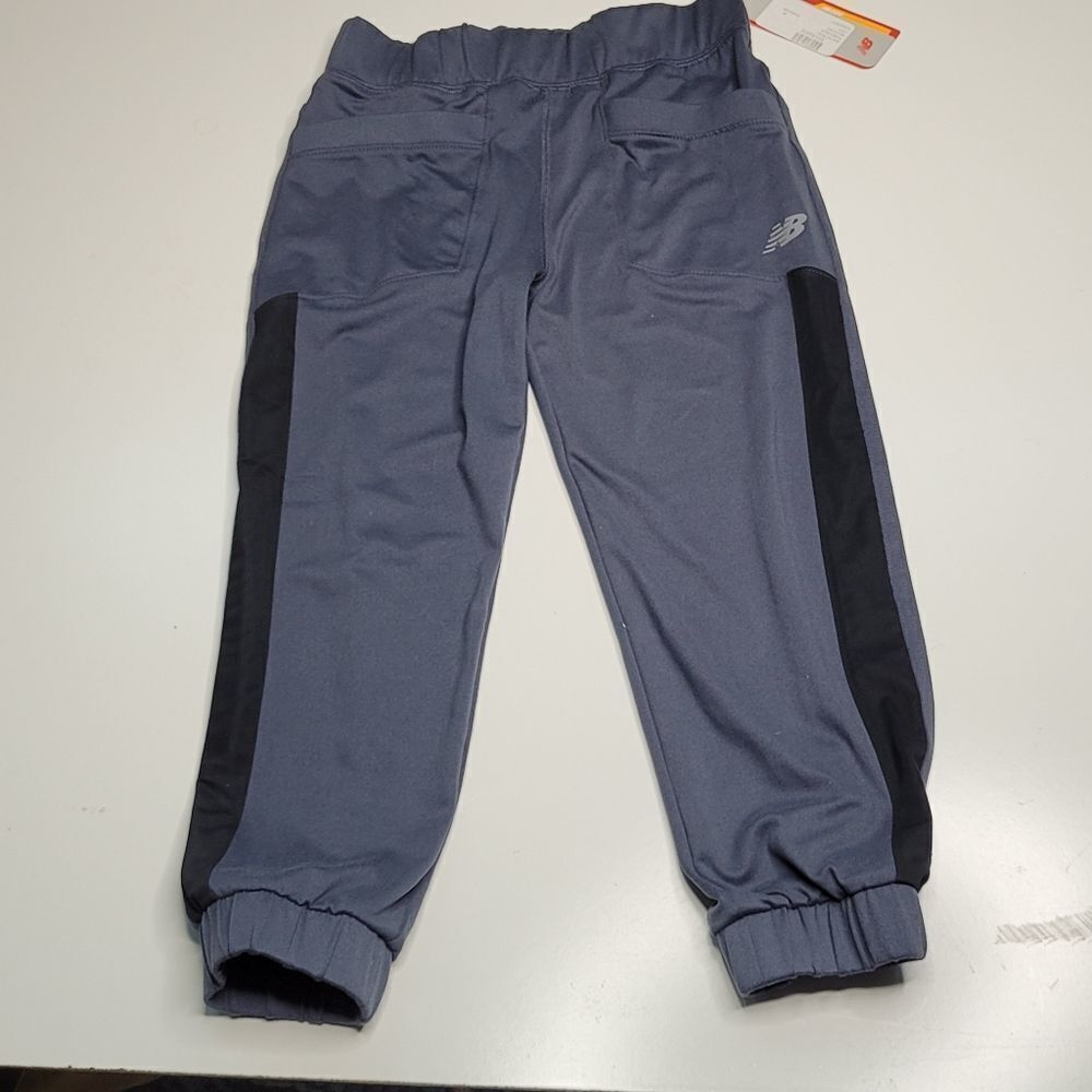 NEW 6 New Balance PULL ON LIGHTWEIGHT SOFT GRAY BLACK JOGGER PANTS NWT